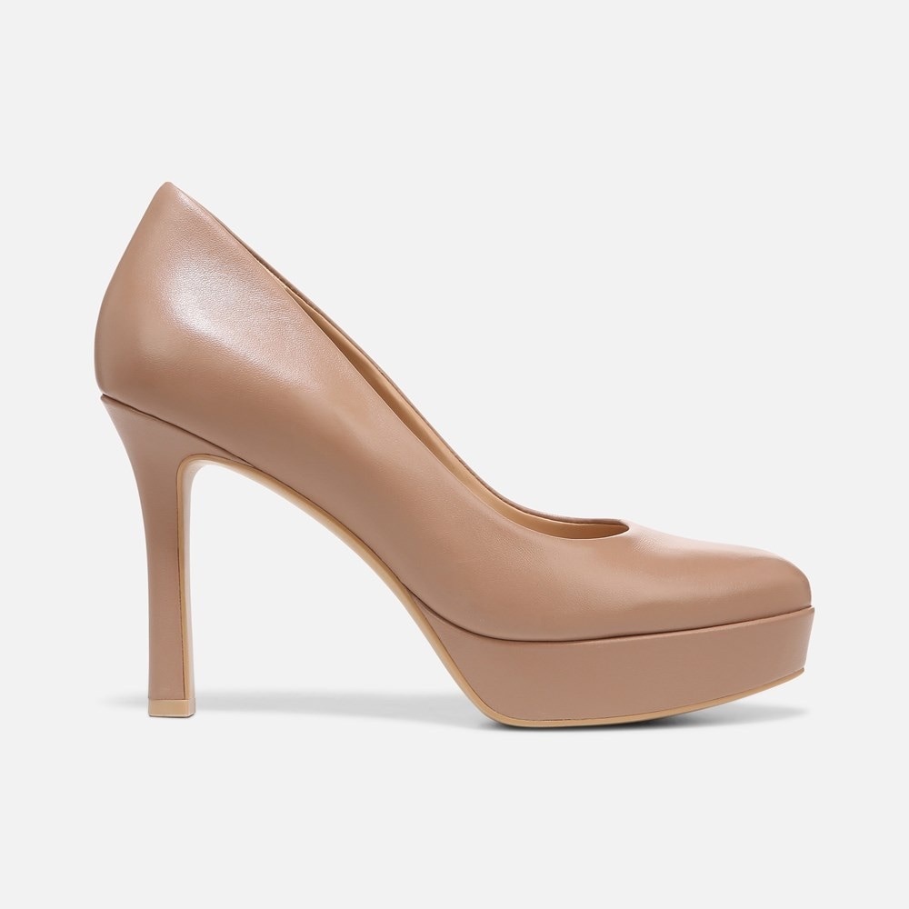 NEW Naturalizer Camilla Pump Taupe Leather Size 8 - Picture 2 of 9